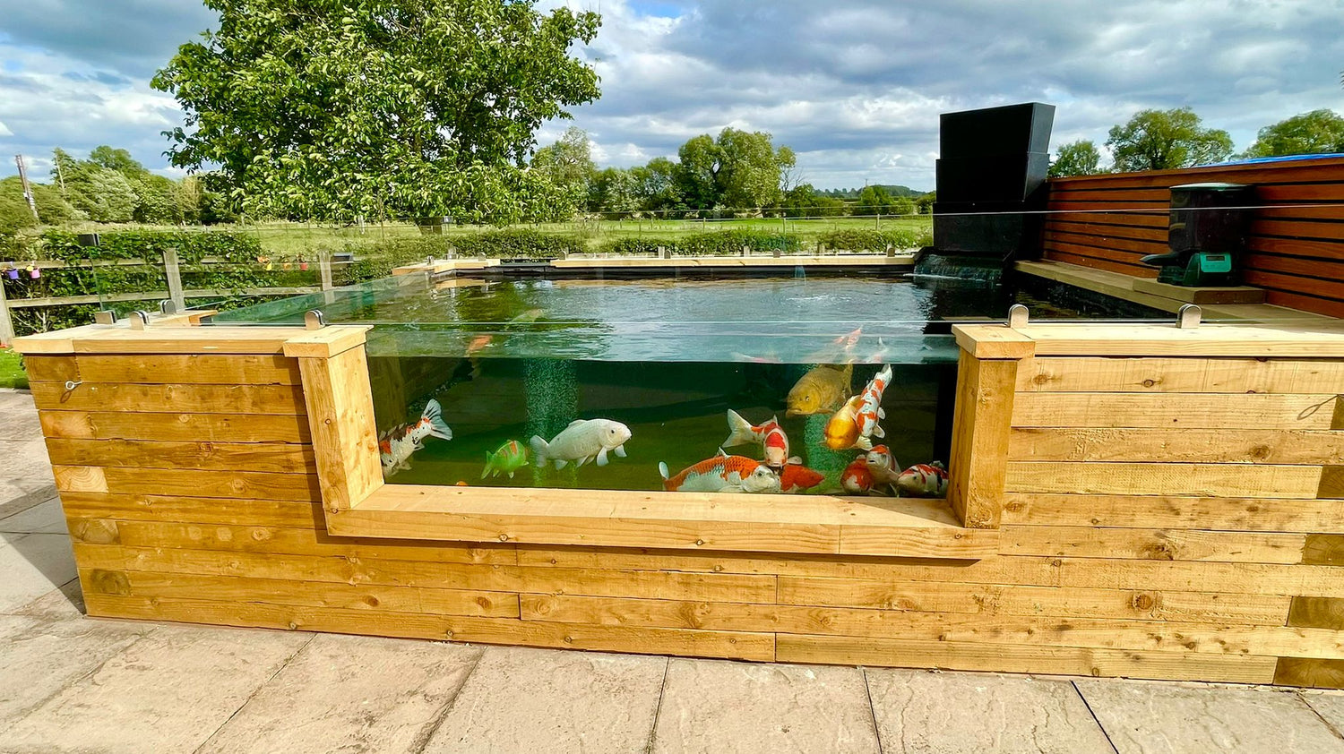 Railway Sleeper Pond Kit