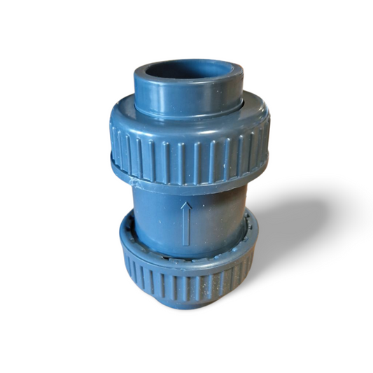 1.5" 1 way ball check valve (glue / glue)