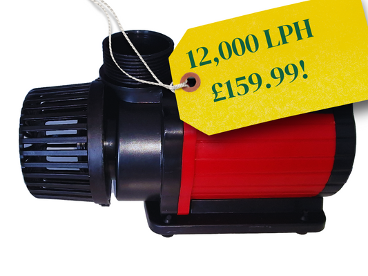 12,000 Variable AC Pond Pump | Aqua/Marine | Brushless Motor