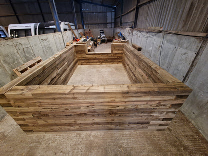 Create Your Own Pond | CWD Railway Sleeper Kit with Window