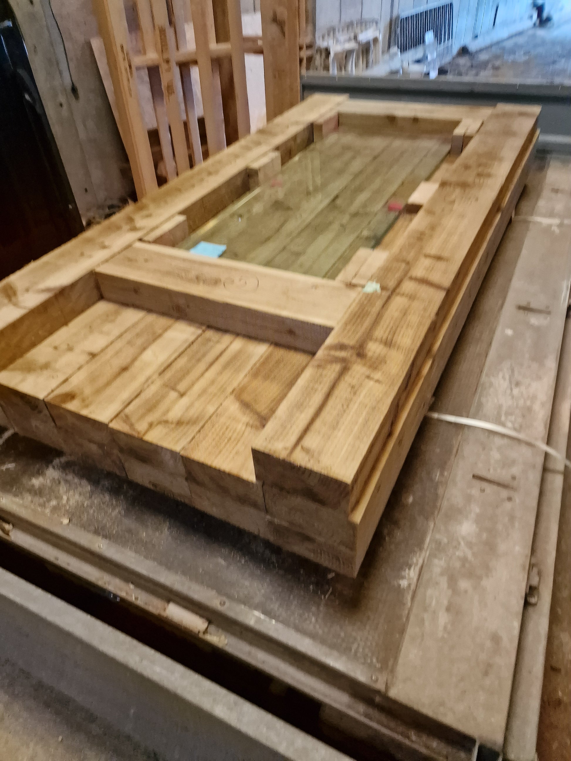 Create Your Own Pond | CWD Railway Sleeper Kit with Window