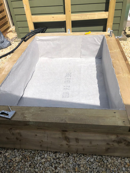 Create Your Own Pond | CWD Railway Sleeper Kit with Window